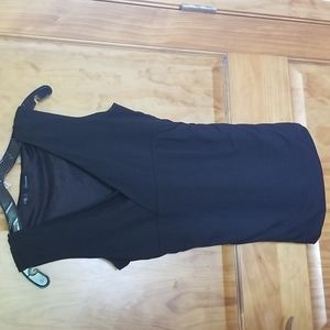 Maurices Black v neck tank top